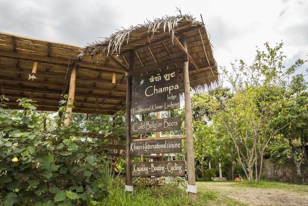 Champa Lodge Kampot Eksteriør billede